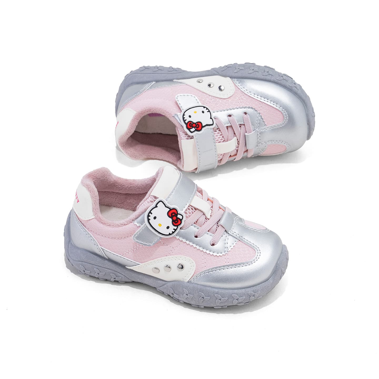 Кроссовки Sanrio Синтетическая кожа Модная универсальная с флисовой подкладкой термическая милая мультяшная домашний стиль - изображение 5