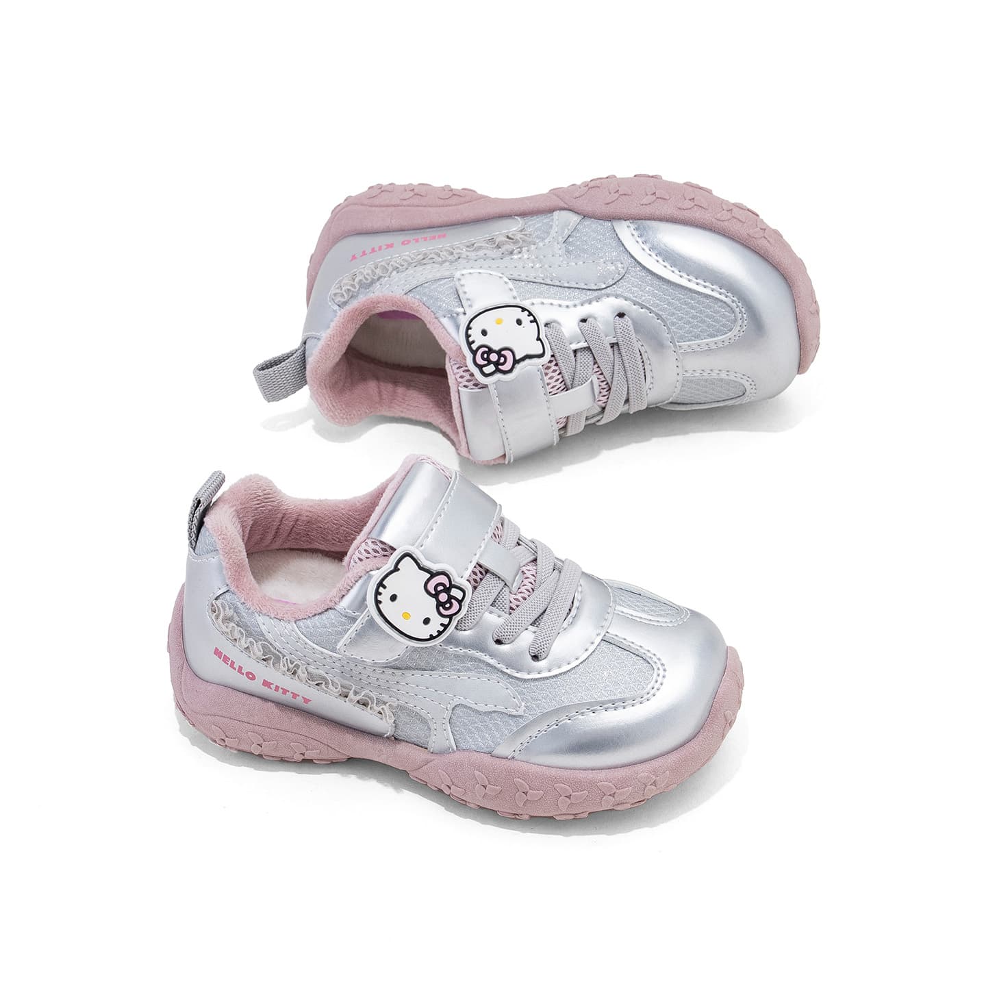 Кроссовки Sanrio Синтетическая кожа текстиль Fashion Versatile флисовая подкладка милая мультяшная кампус - изображение 4