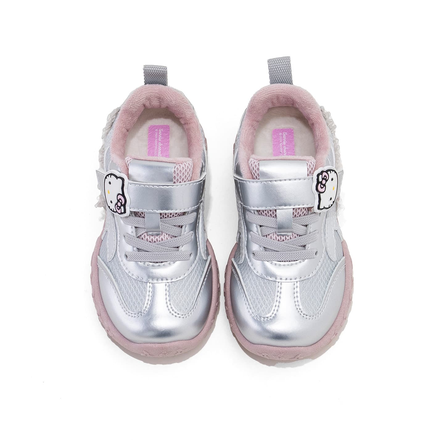 Кроссовки Sanrio Синтетическая кожа текстиль Fashion Versatile флисовая подкладка милая мультяшная кампус - изображение 5