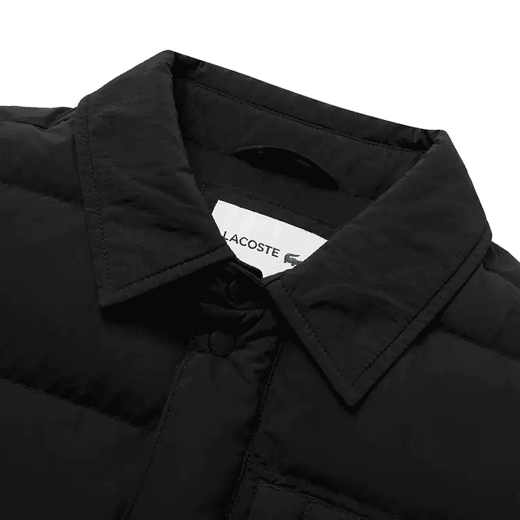 Зимняя куртка lacoste Черный мужской Пуховики - изображение 3