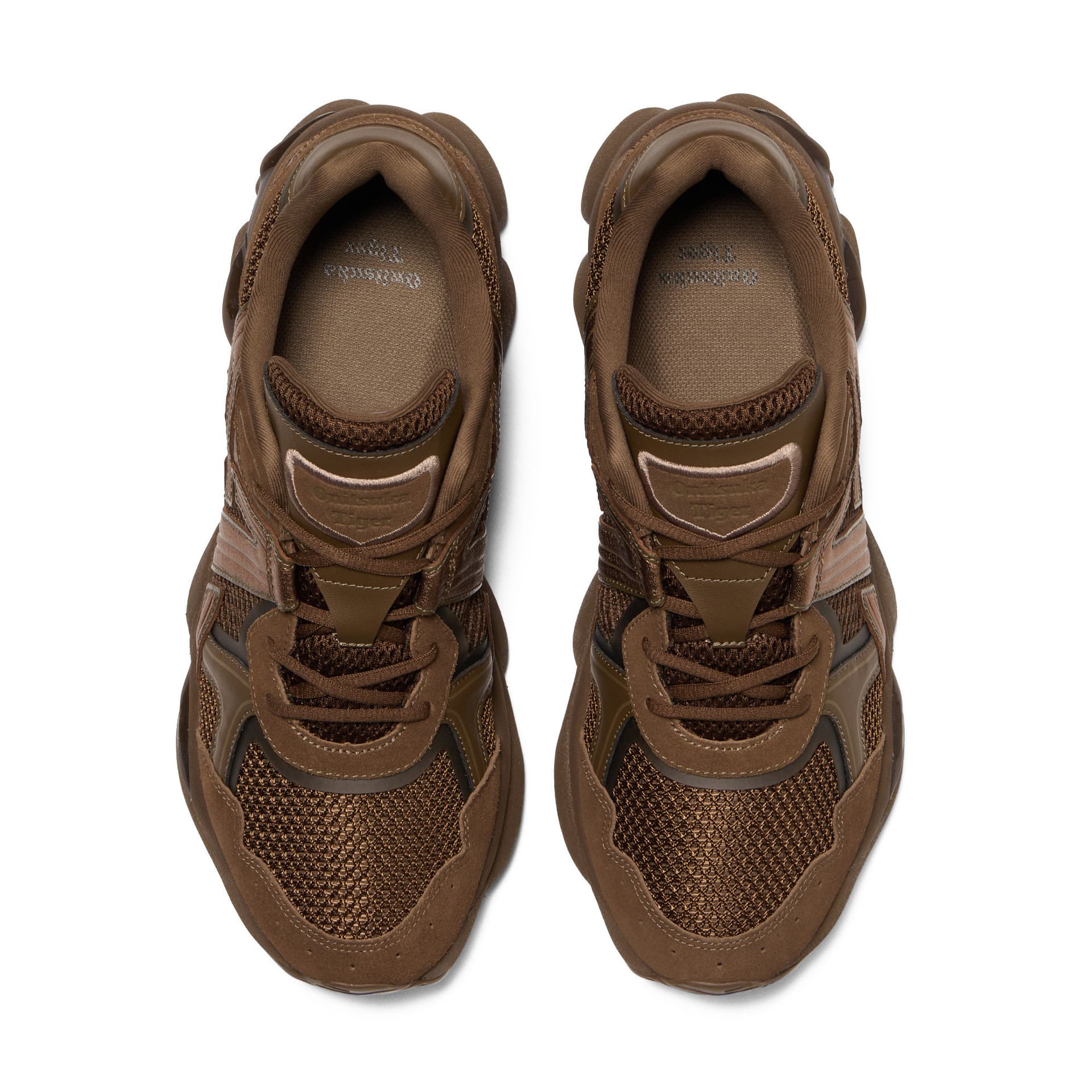 Кроссовки Onitsuka Tiger TIGRUN Повседневная обувь Лоу-топы Темно-кофейный Унисекс - изображение 5