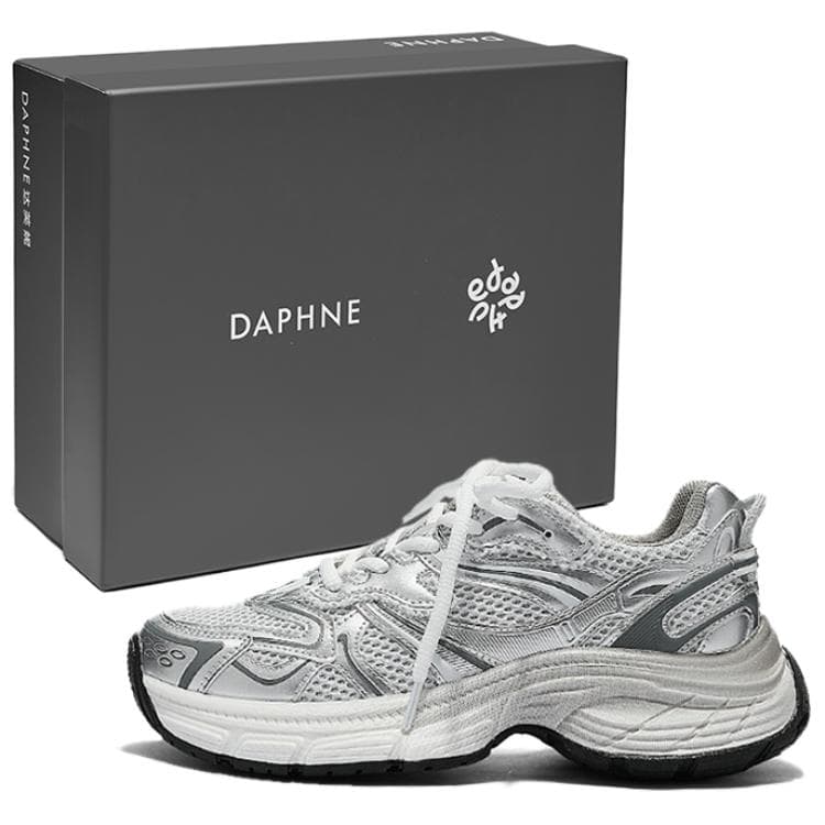 Кроссовки DAPHNE PU (полиуретан) Текстиль Увеличение высоты Легкий Низкий верх массивные кроссовки 5 см Женский - изображение 1
