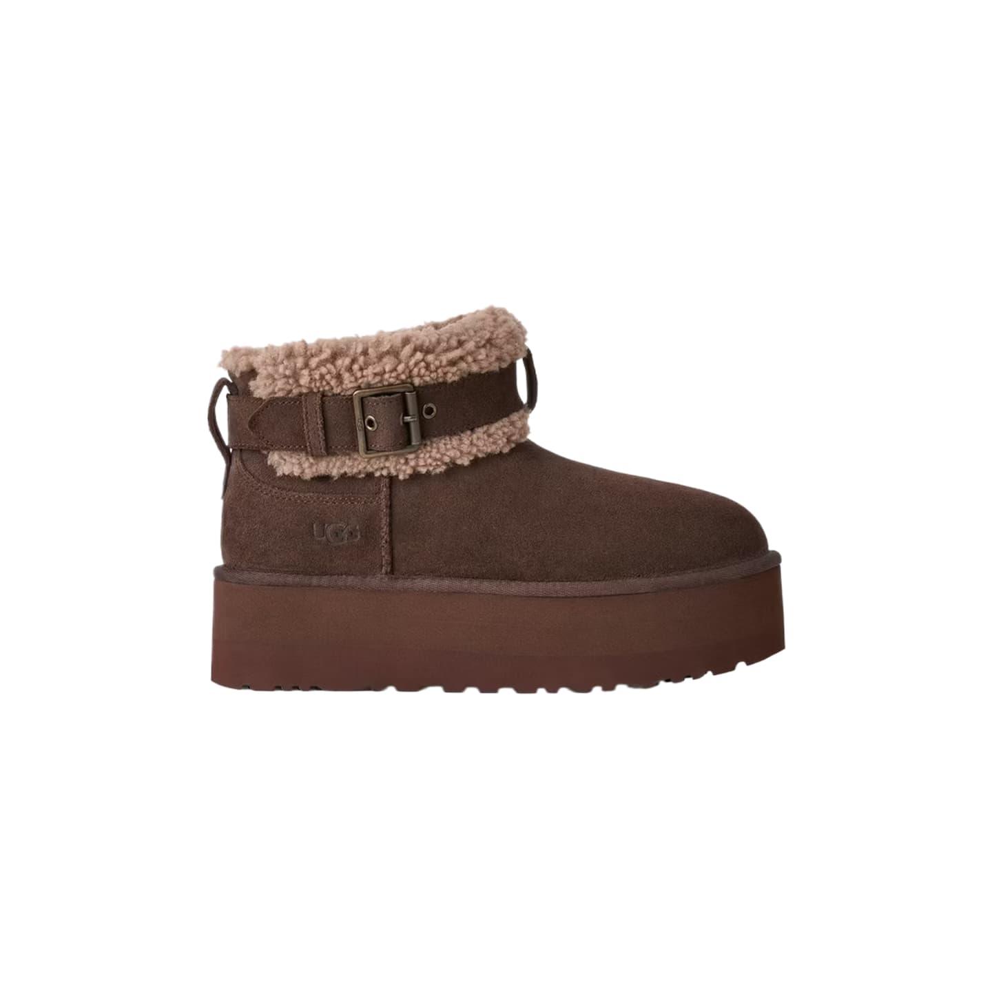 Ботинки зимние UGG Classic Novelty Сноубутсы Charred Деревянный материал Домашний Олень Женские - изображение 2