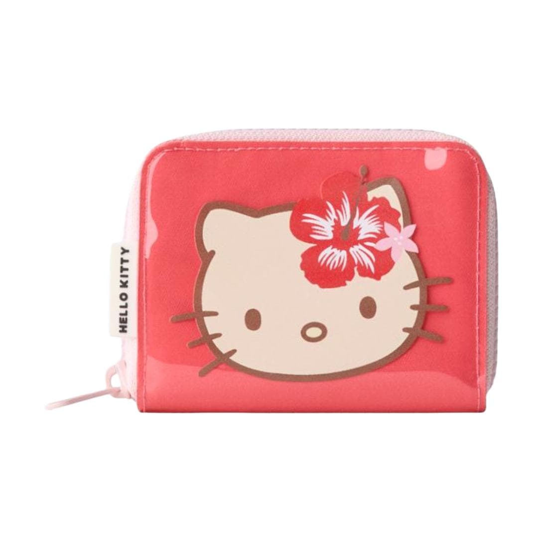 Портмоне ZARA x Hello Kitty Коллаборация Термопласт ПУ (полиуретан) Монетницы Женские Розовый - изображение 1