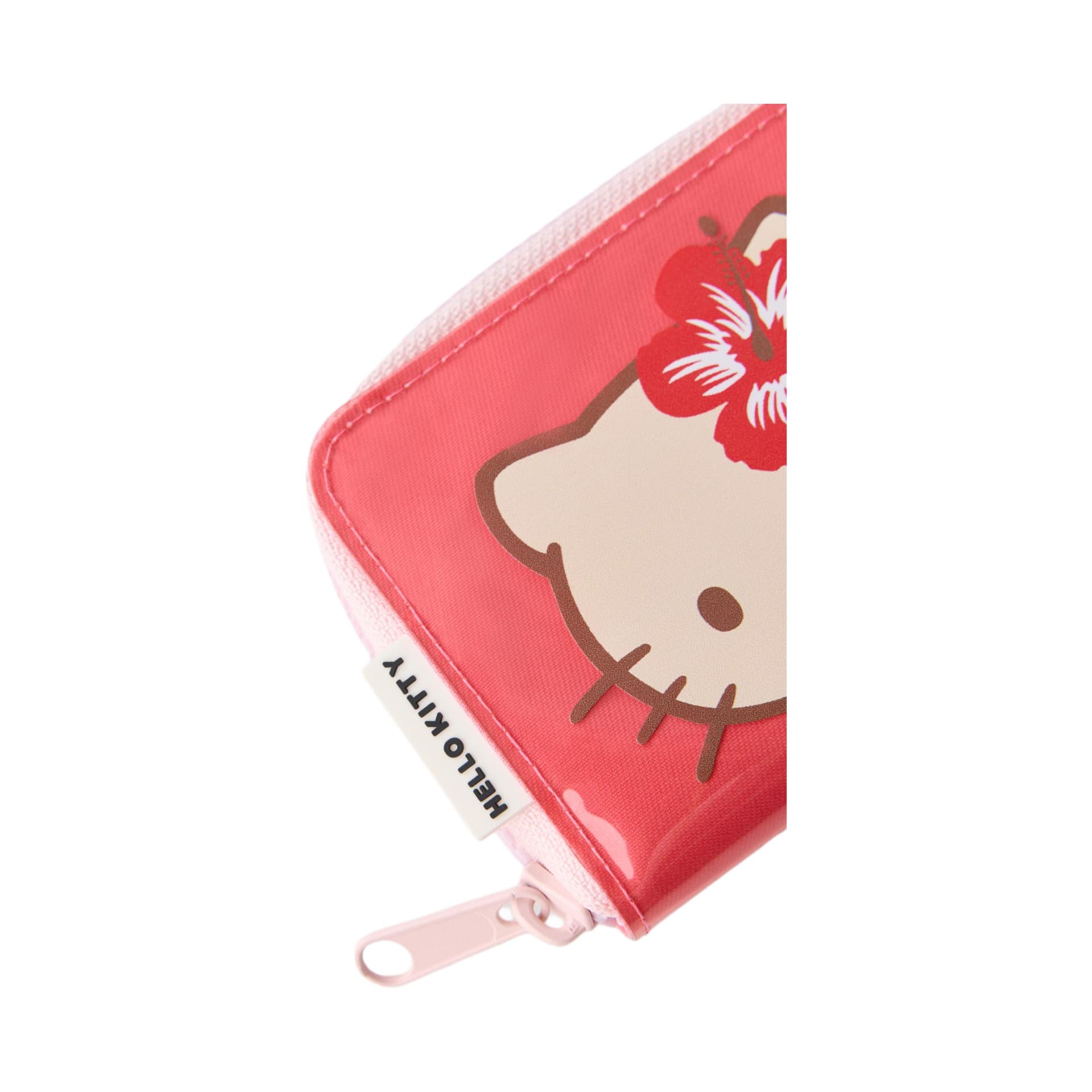 Портмоне ZARA x Hello Kitty Коллаборация Термопласт ПУ (полиуретан) Монетницы Женские Розовый - изображение 5