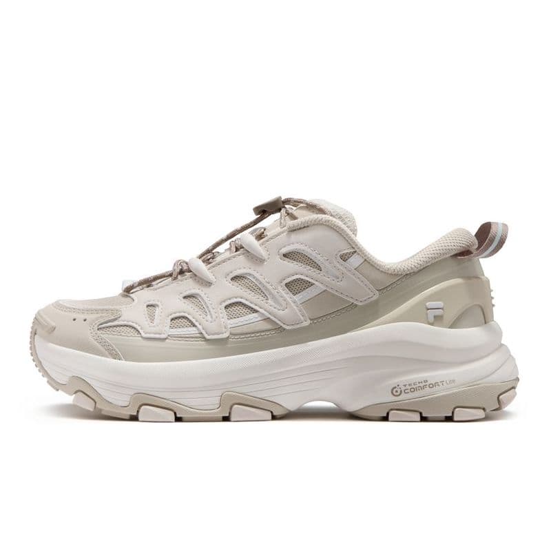 Кроссовки FILA FUSION COMO U Лоу-топы Уличная обувь Женские Овсяный Коричневый Бледный - изображение 1