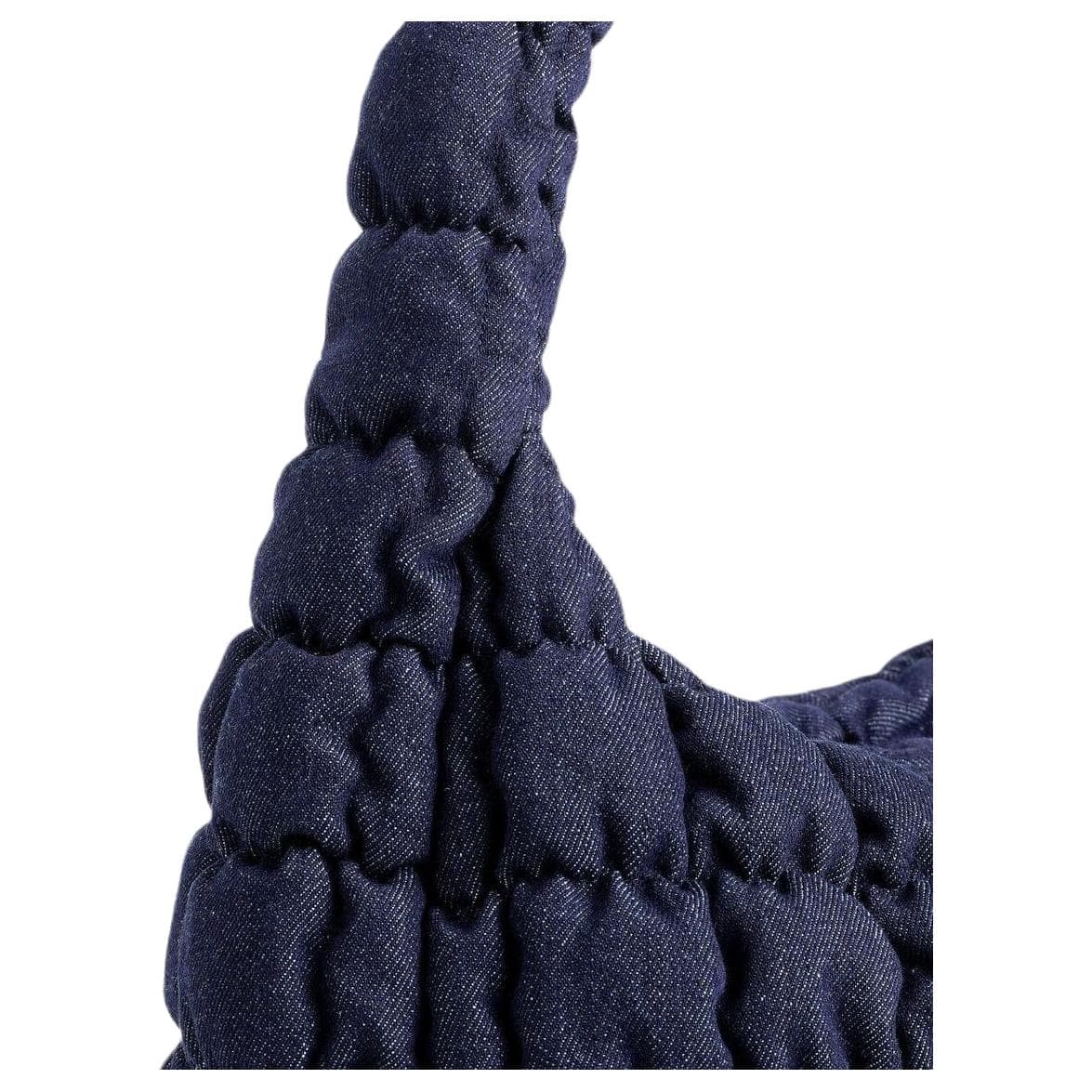 Мини-сумка COS Cotton Cloud Сумка Сумки через плечо Мини-версия Женские Темно-синий - изображение 4