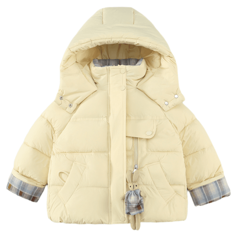 SHIBU D9563-Хлопковый пуховик Желтый Kids Утеплённая куртка - изображение 1