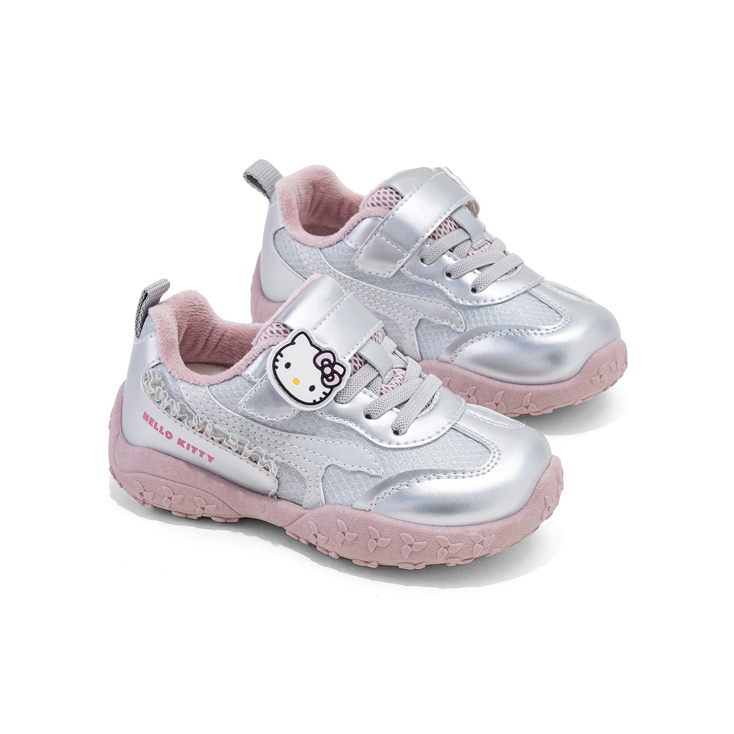 Кроссовки Sanrio Синтетическая кожа текстиль Fashion Versatile флисовая подкладка милая мультяшная кампус - изображение 3