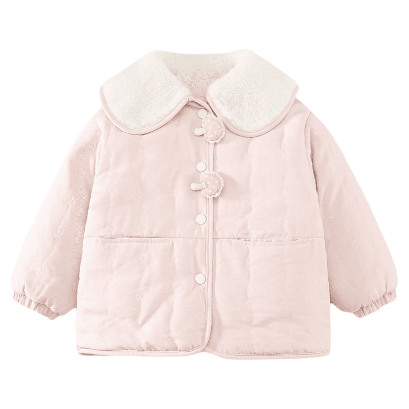 SHIBU D9011-Отложной воротник Пуховая куртка Розовый Kids Утеплённые куртки - изображение 1
