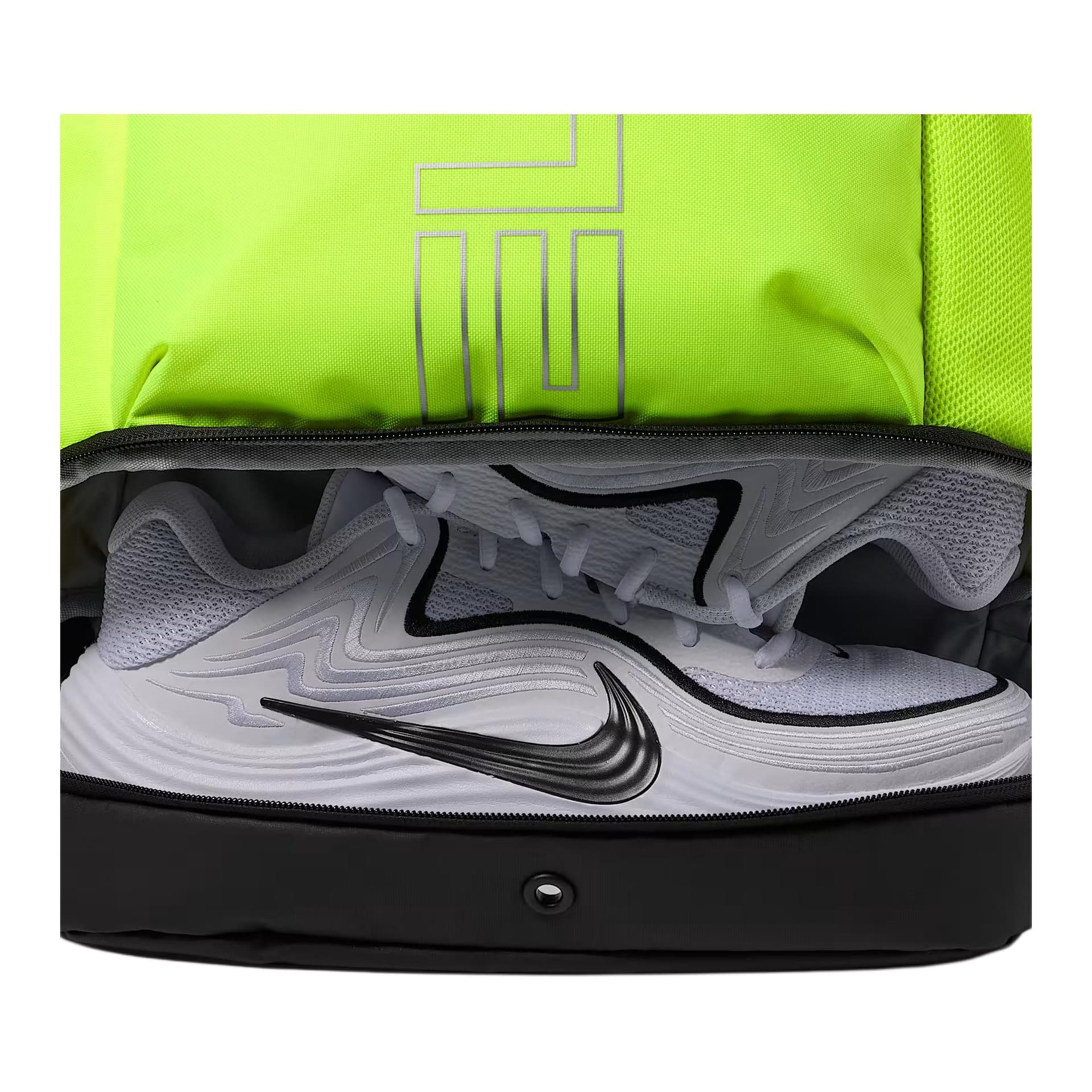Рюкзак NIKE Varsity Elite Ткань Рюкзак Рюкзаки Унисекс Флуоресцентный Желтый и Черный - изображение 8