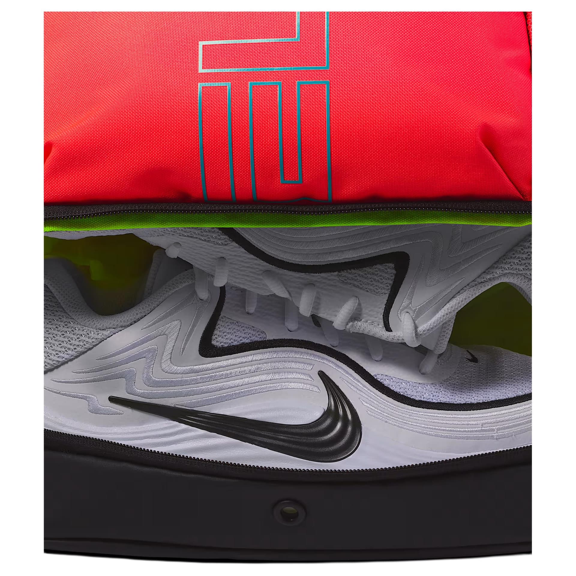Рюкзак NIKE Varsity Elite Ткань Рюкзак Рюкзаки Унисекс Лазерный Красный и Черный - изображение 8