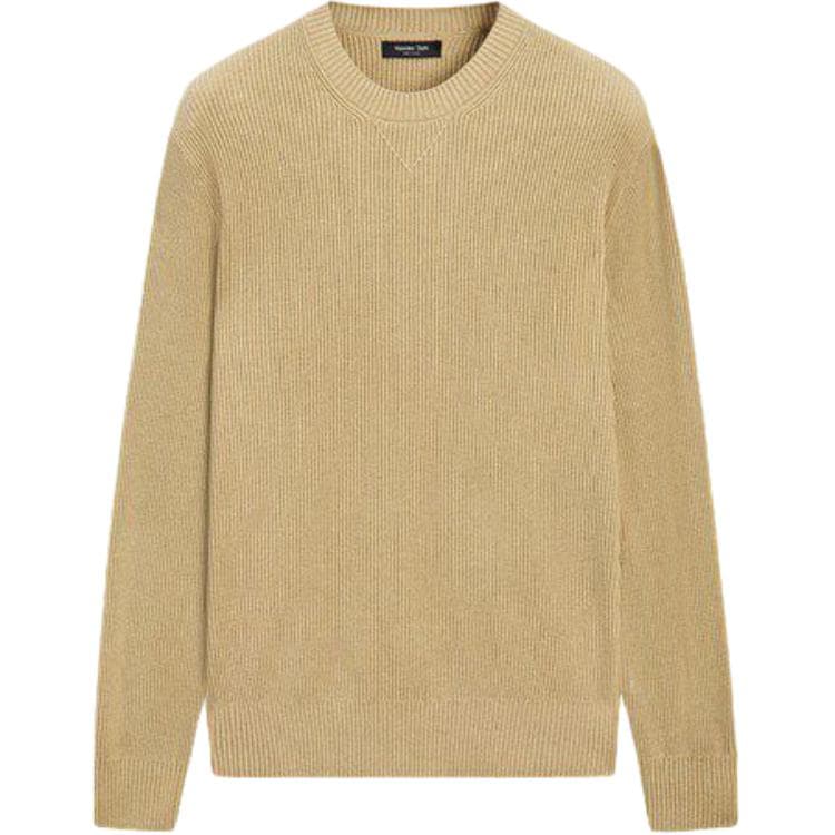 Massimo Dutti Бежево-коричневый Мужской Трикотаж - изображение 1