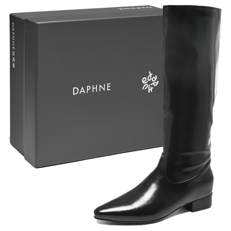 Ботинки DAPHNE Высокие сапоги до колена 4CM Женские - изображение 5