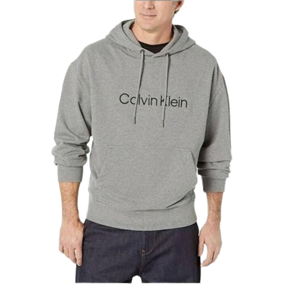 Худи calvin klein Серый Мужской Толстовки - изображение 1