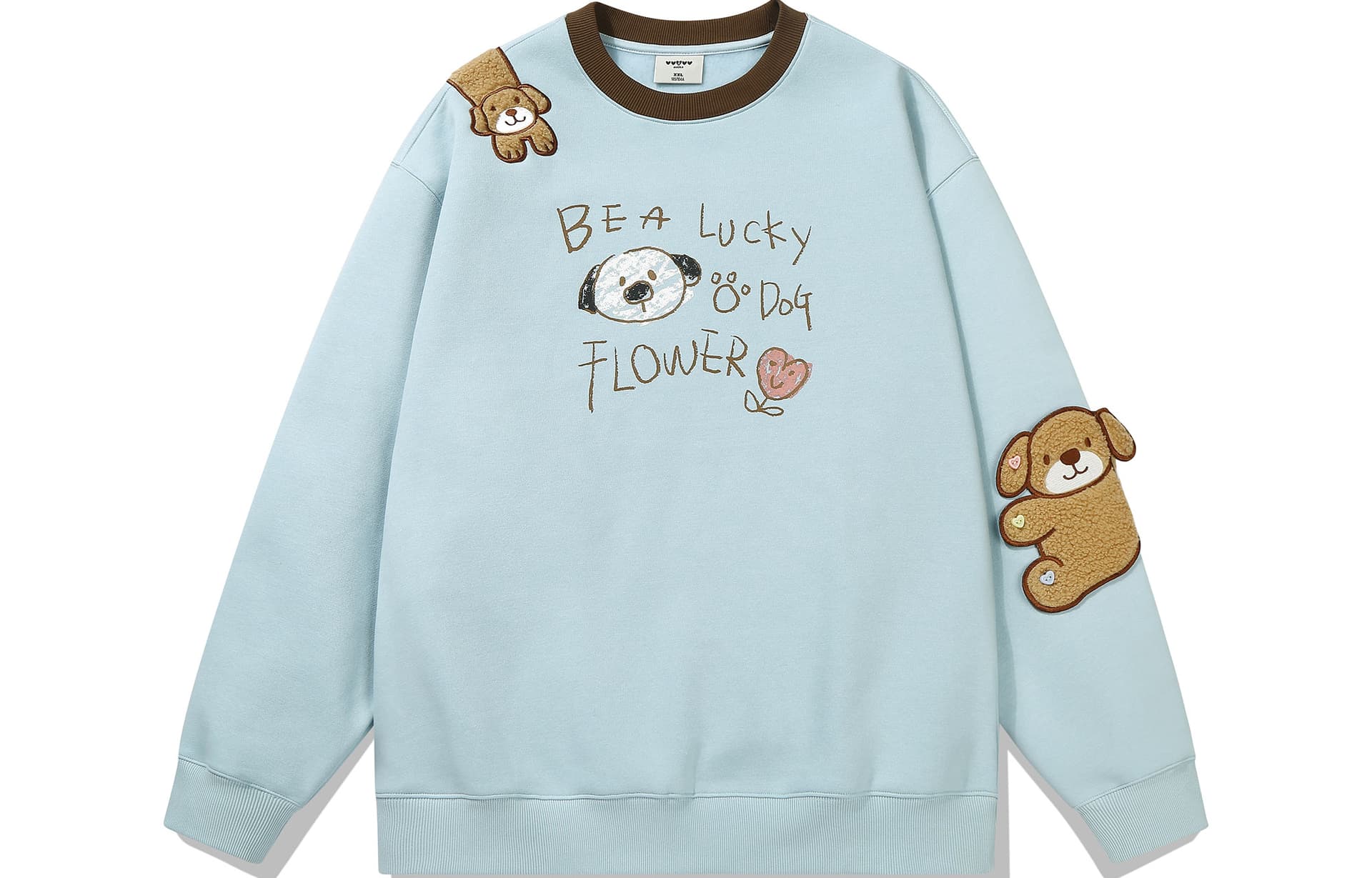 Кофта Guuka Модный бренд Coquettish SASSY Бархат Женские Плюшевый флис Декоративная вставка Топ Свитшот Женские - изображение 1
