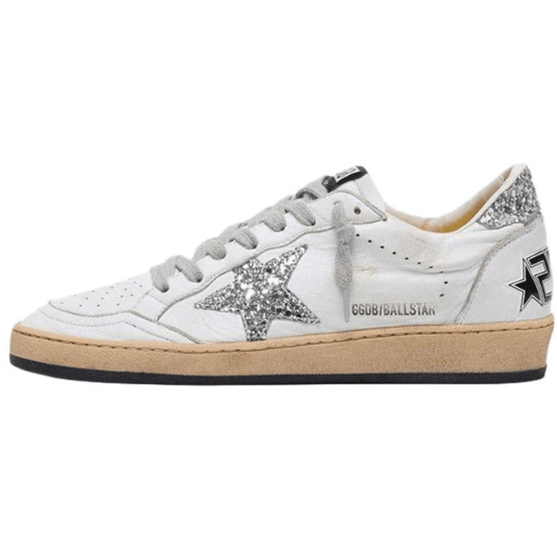 Кроссовки Golden Goose Ball Star White Silver