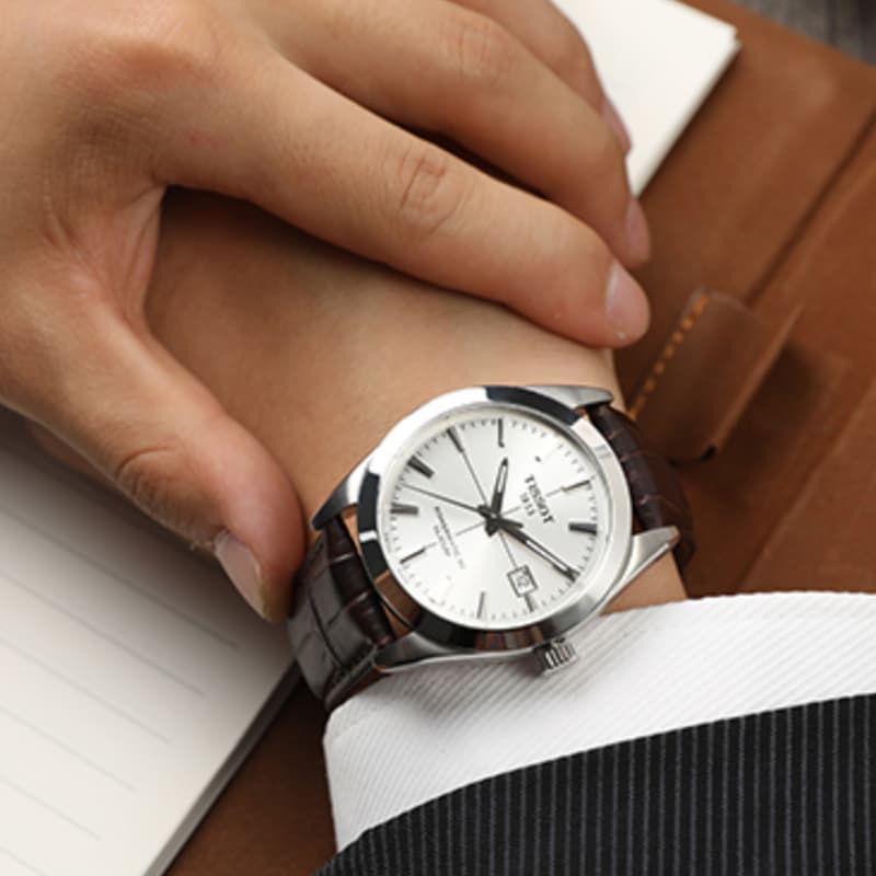 Часы Tissot Gentleman Silver - изображение 5