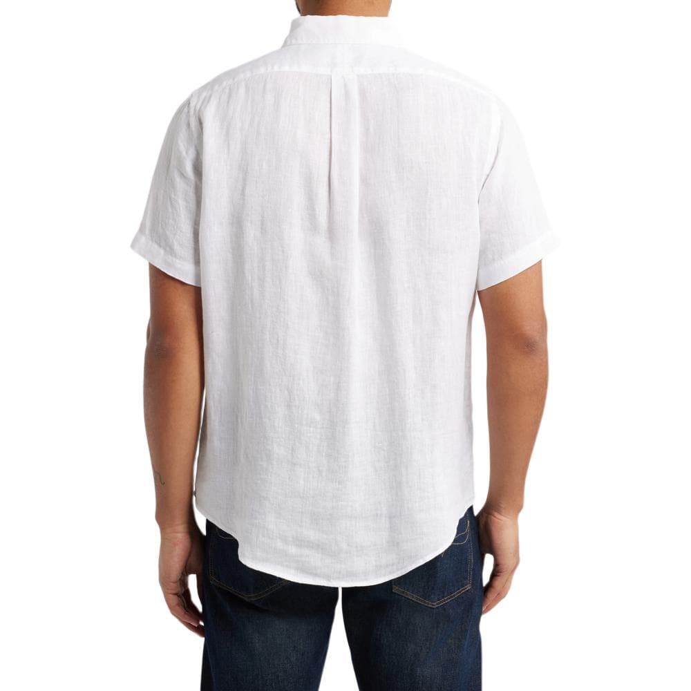Рубашка Polo Ralph Lauren Printed Pocket Shirt White — фото 3