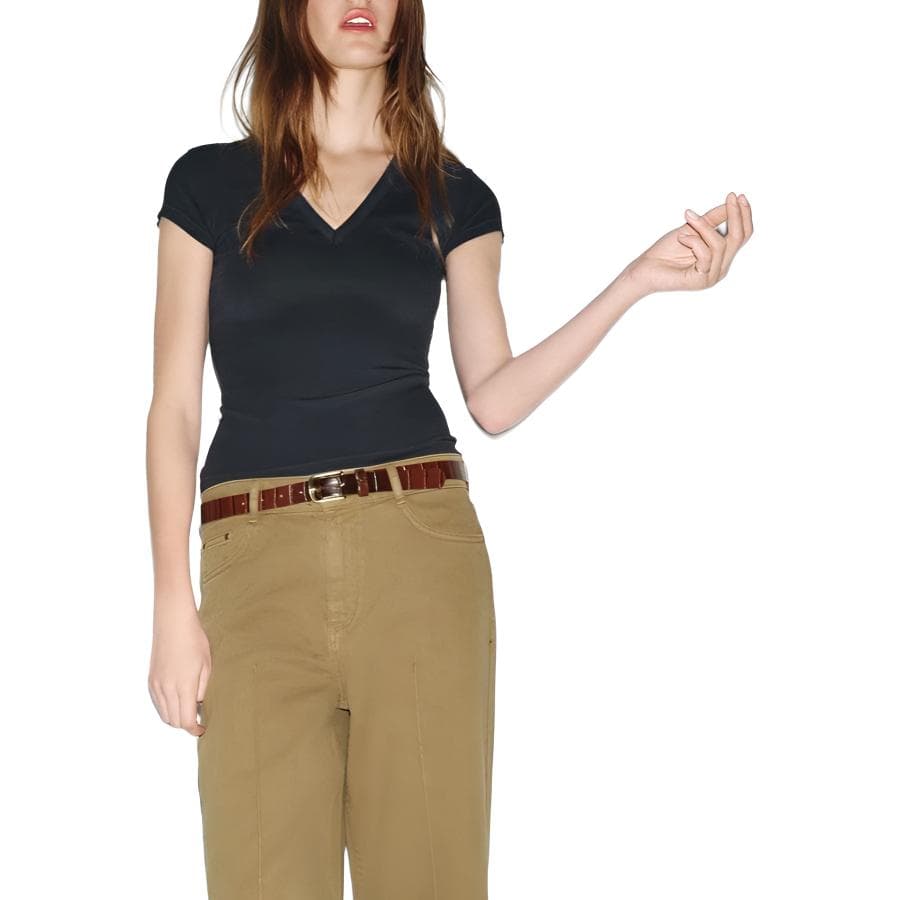 Футболка ZARA V T - изображение 7