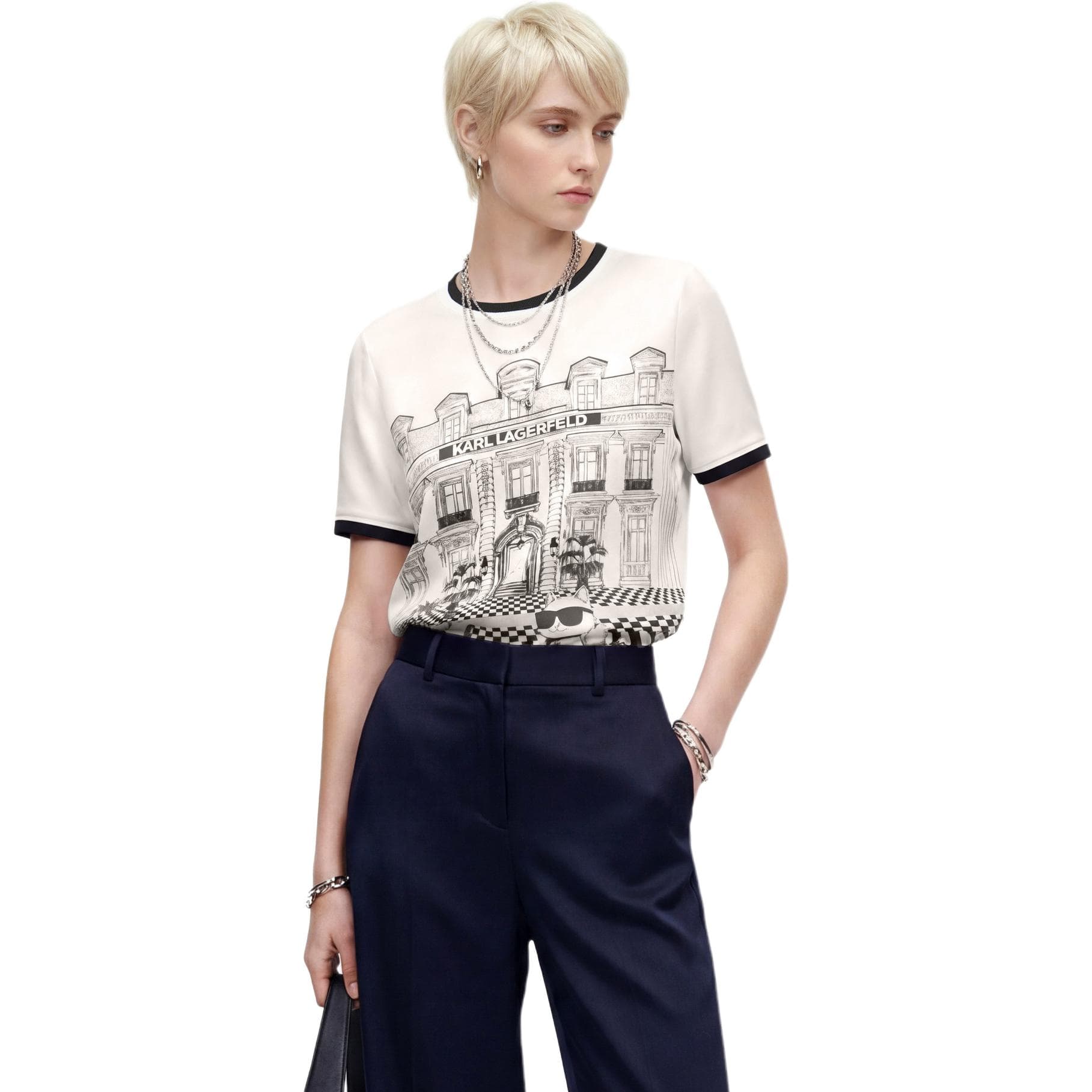 Футболка KARL LAGERFELD SS26 T - изображение 4