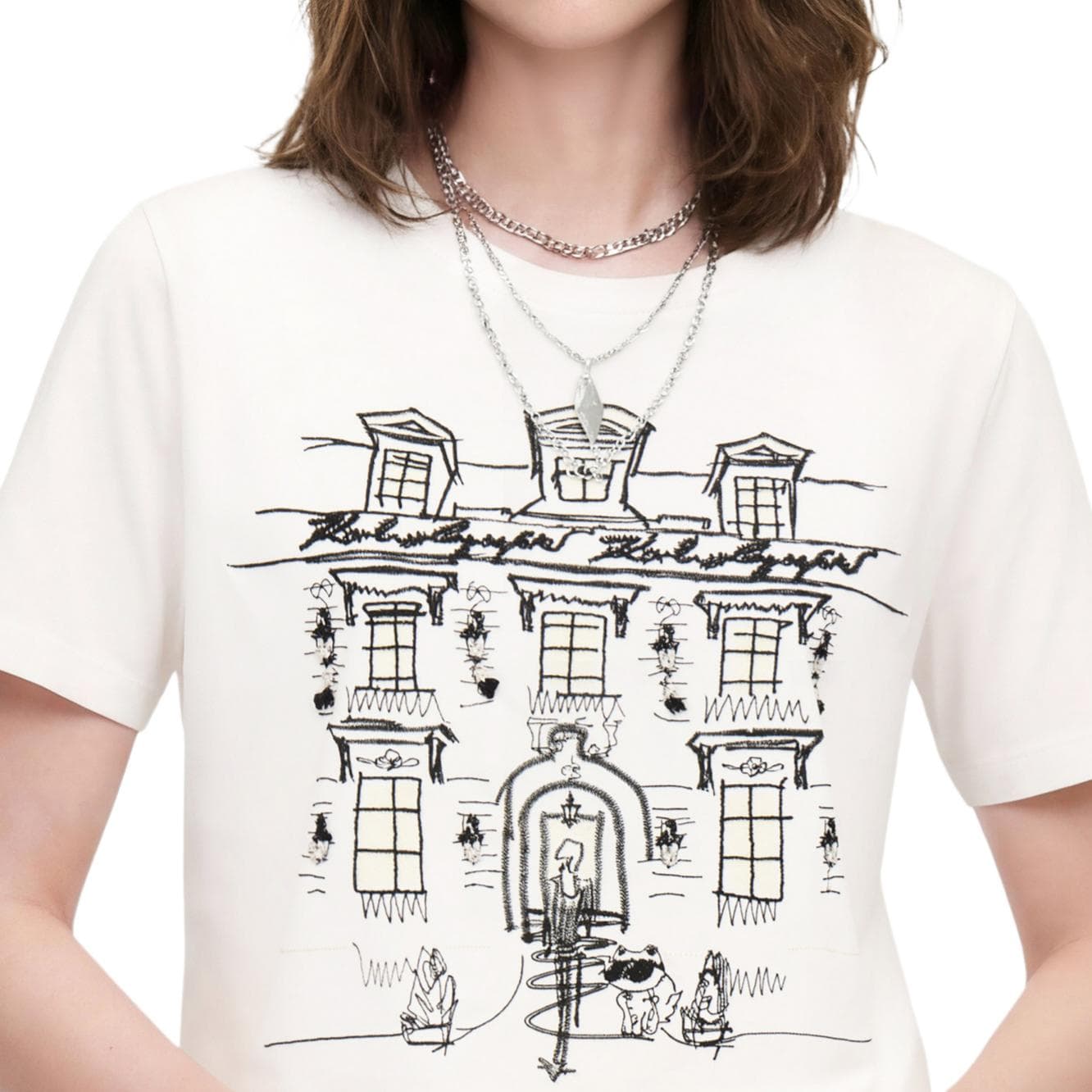 Футболка KARL LAGERFELD SS26 KL T - изображение 8