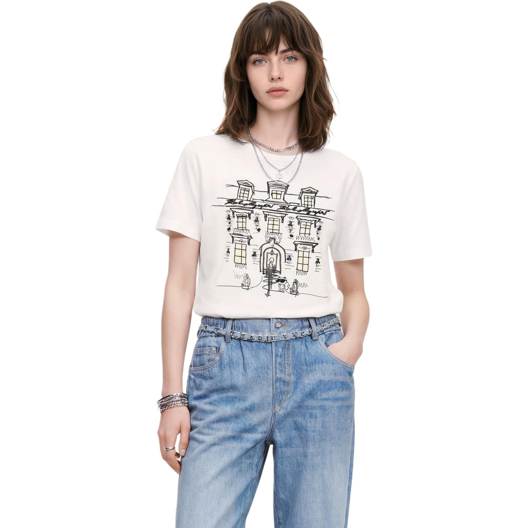 Футболка KARL LAGERFELD SS26 KL T - изображение 4