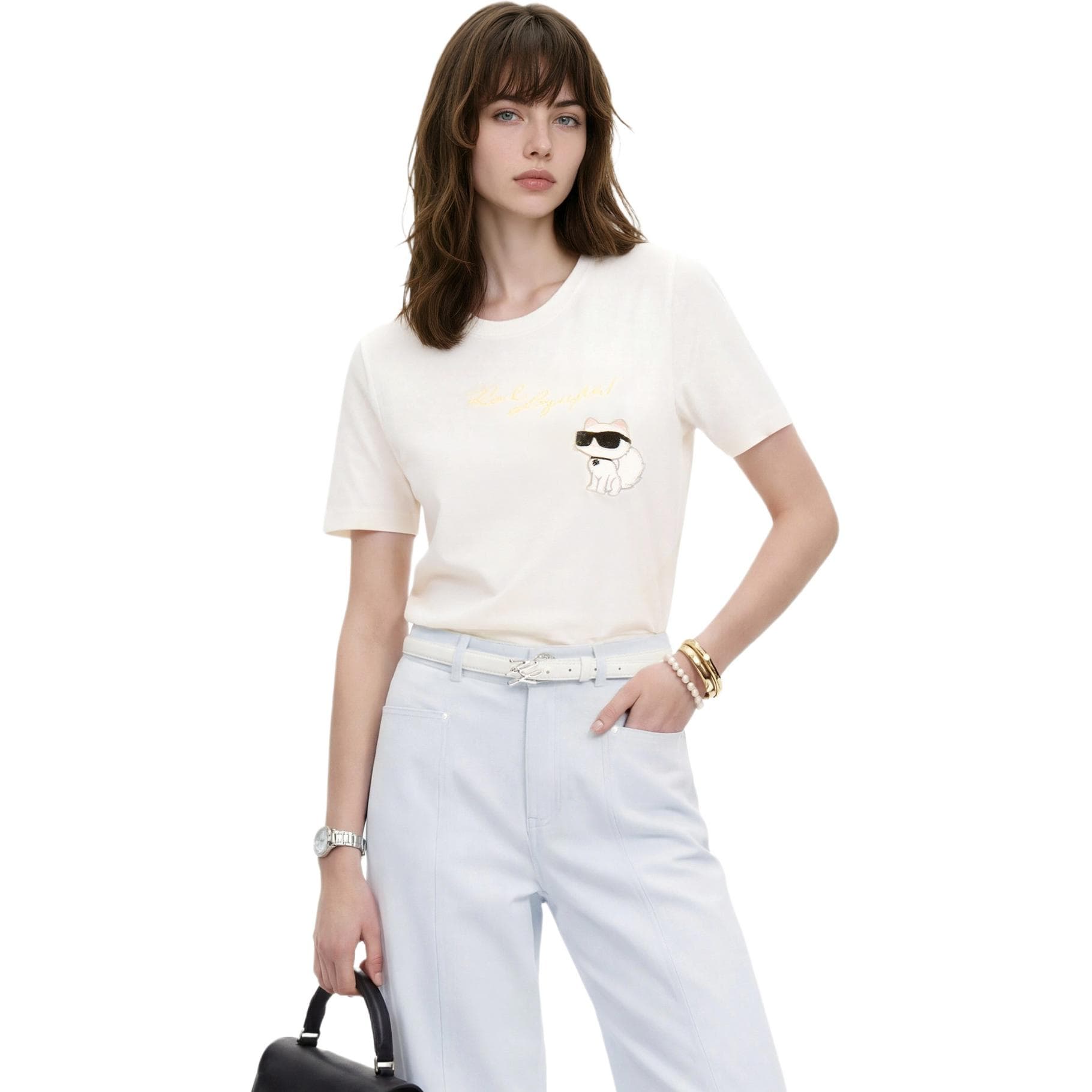 Футболка KARL LAGERFELD SS26 T - изображение 4