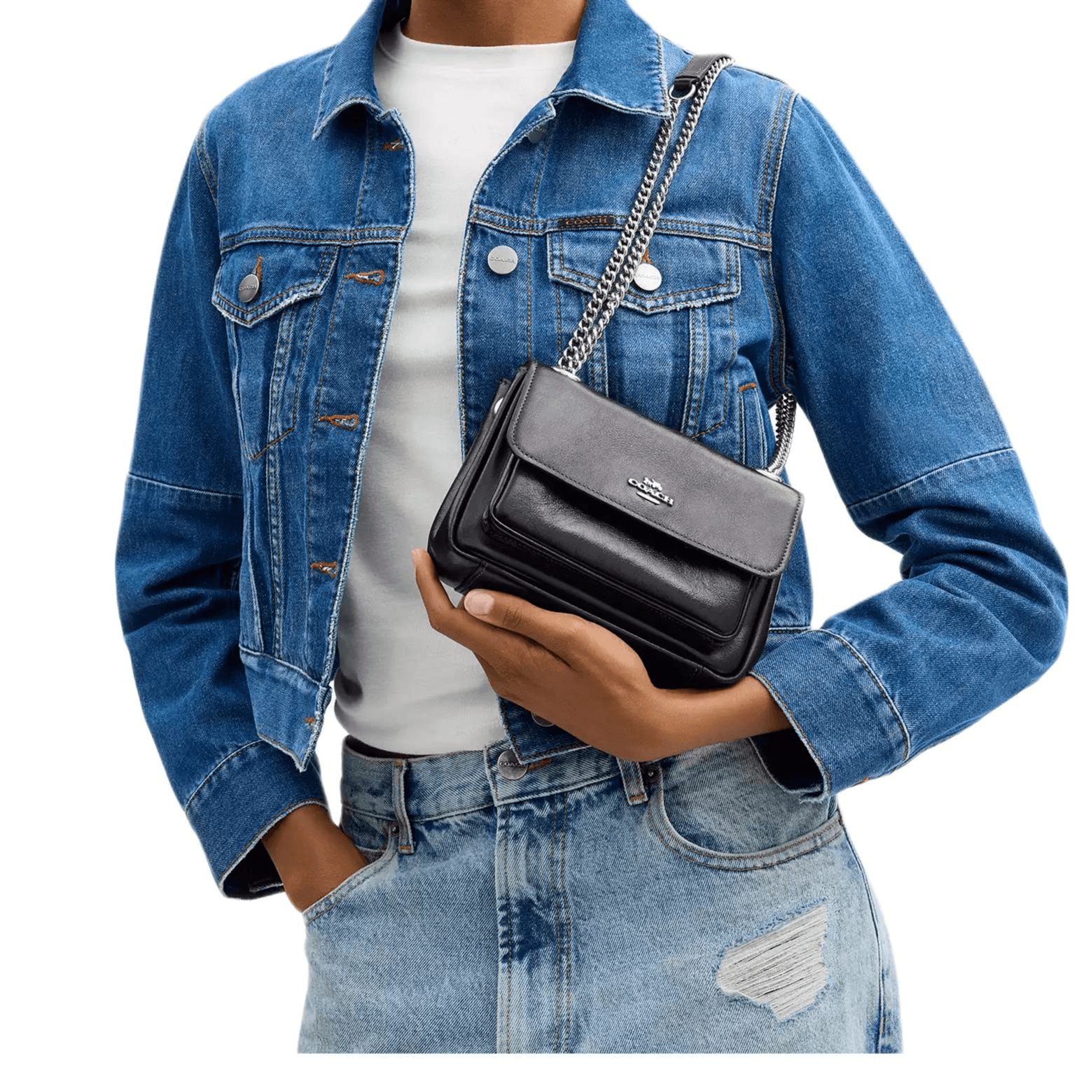 Сумка через плечо COACH Elodie 18 - изображение 8