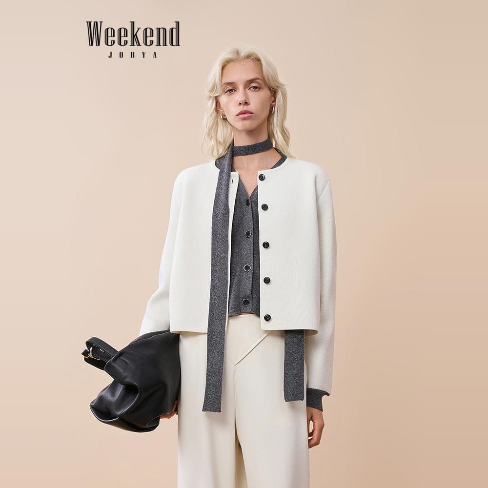 Кофта JORYAweekend Экрю Женская Трикотажная - изображение 3