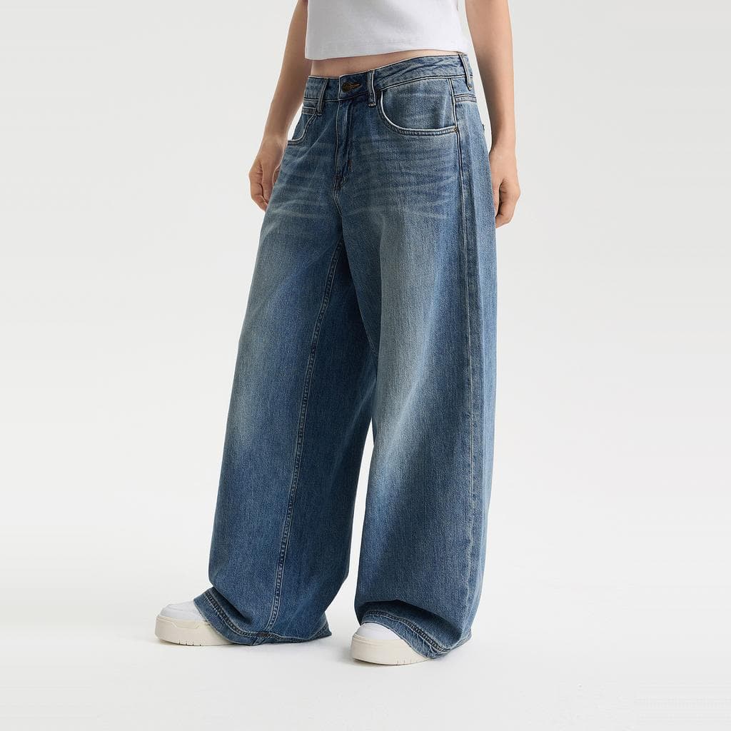 Джинсы Lee Medium Blue Women's Jeans Ли Мидни Блу Женский Джинсы - изображение 6