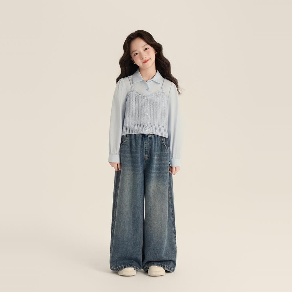 PIERRE CARDIN Джинсовый синий Kids Джинсы - изображение 4