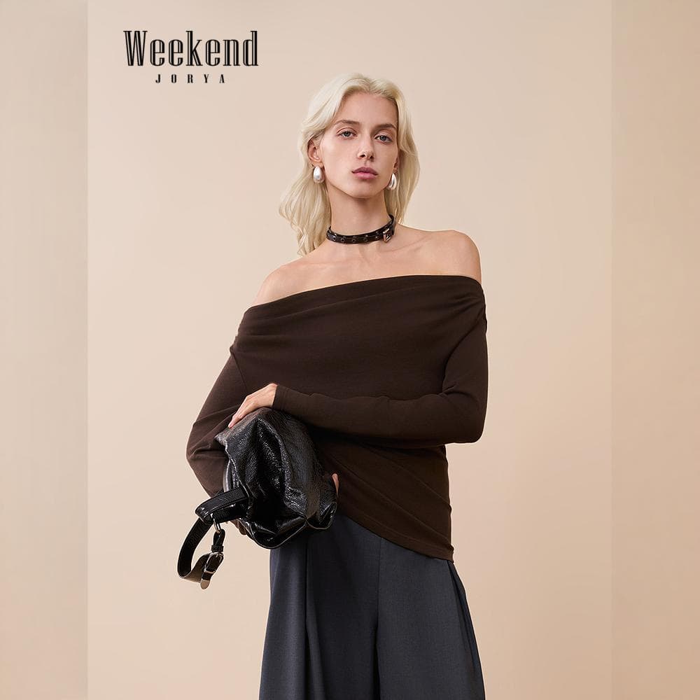Кофта JORYAweekend Темный кофейный женский трикотаж - изображение 2