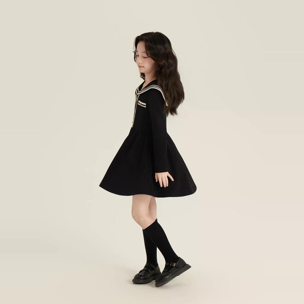 PIERRE CARDIN Классический черный Kids Платья - изображение 3
