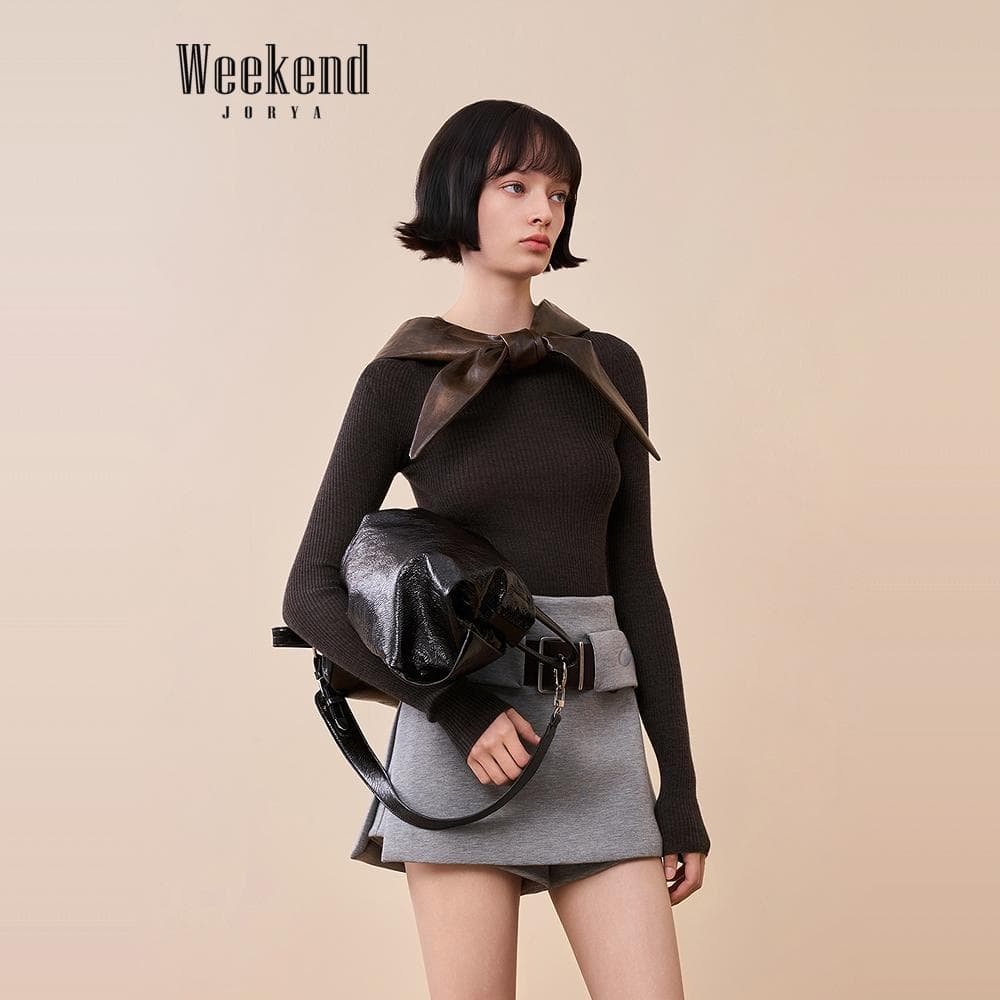Кофта JORYAweekend Темный кофейный женский трикотаж - изображение 2