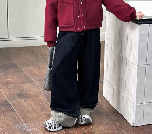 PIERRE CARDIN Двойной Sided Шерстяной Пальто Kids Топы - изображение 4