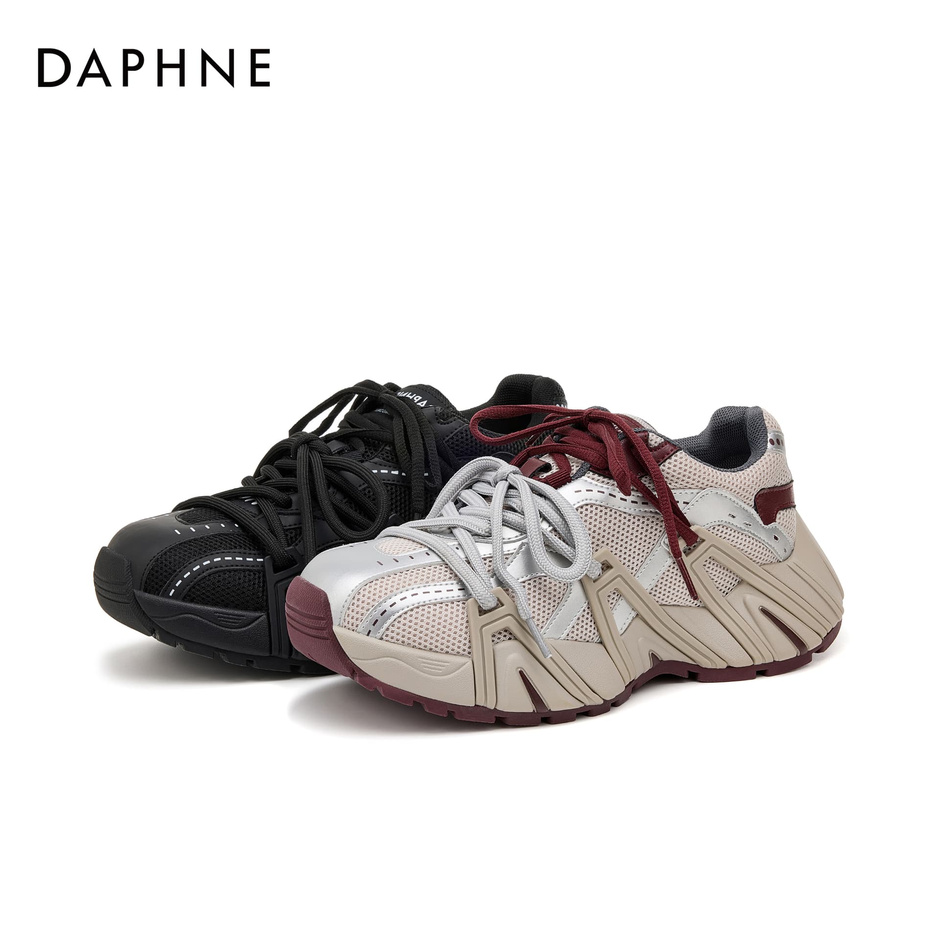 Кроссовки DAPHNE Низкий топ массивные кроссовки женские - изображение 2
