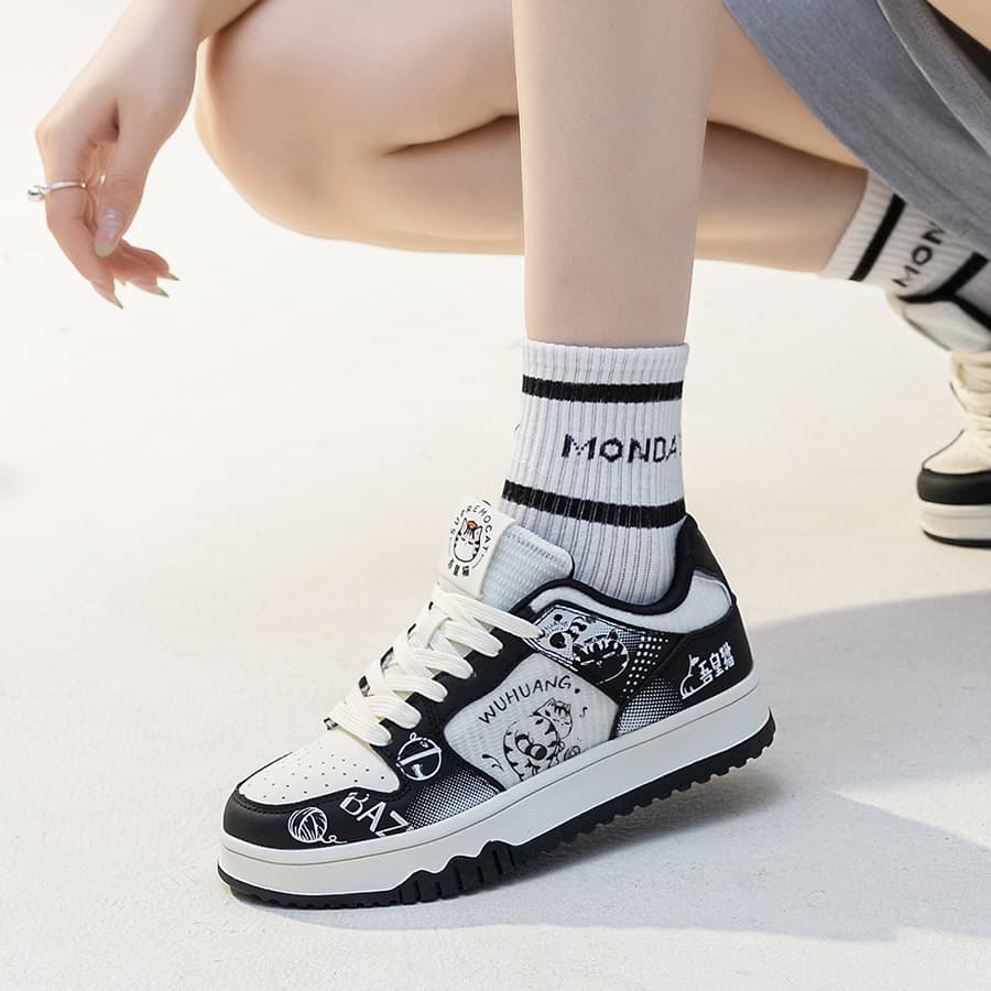 Кроссовки Supremo Cat Low Top Скейтборд Кроссовки Унисекс - изображение 11