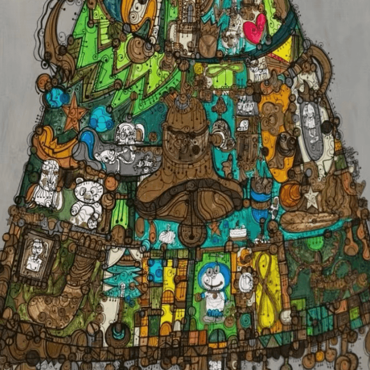 Постер Xmas Tree 80x60cm - изображение 5
