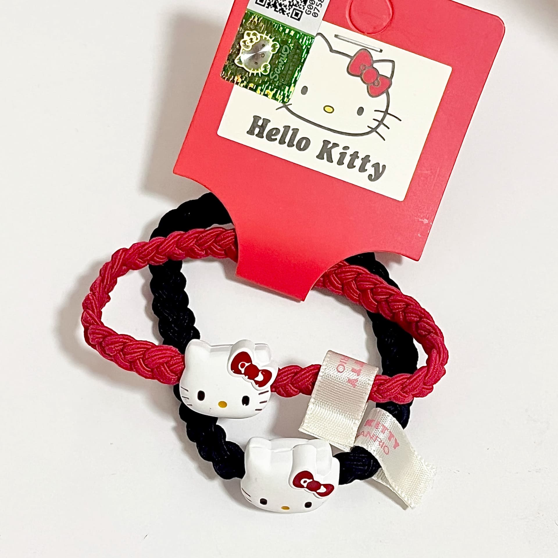 Санрио Cinnamoroll Hello Kitty Hello Kitty Сплав Резинки-спирали для волос Женские - изображение 2