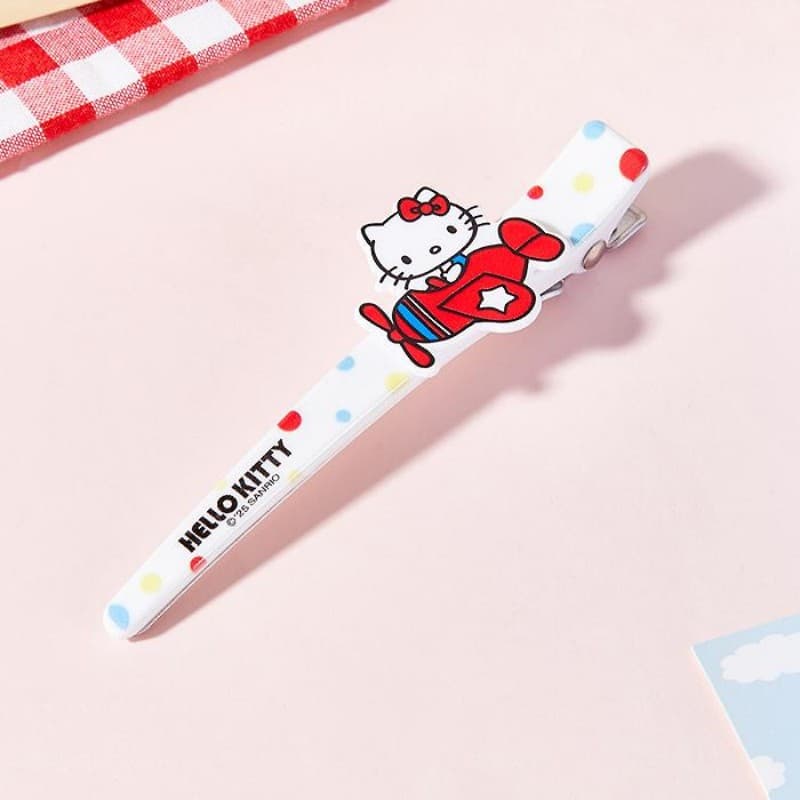 Заколка Sanrio Хелло Китти Мультяшный Красный синий Большой Акрил Заколка для волос Женский - изображение 7
