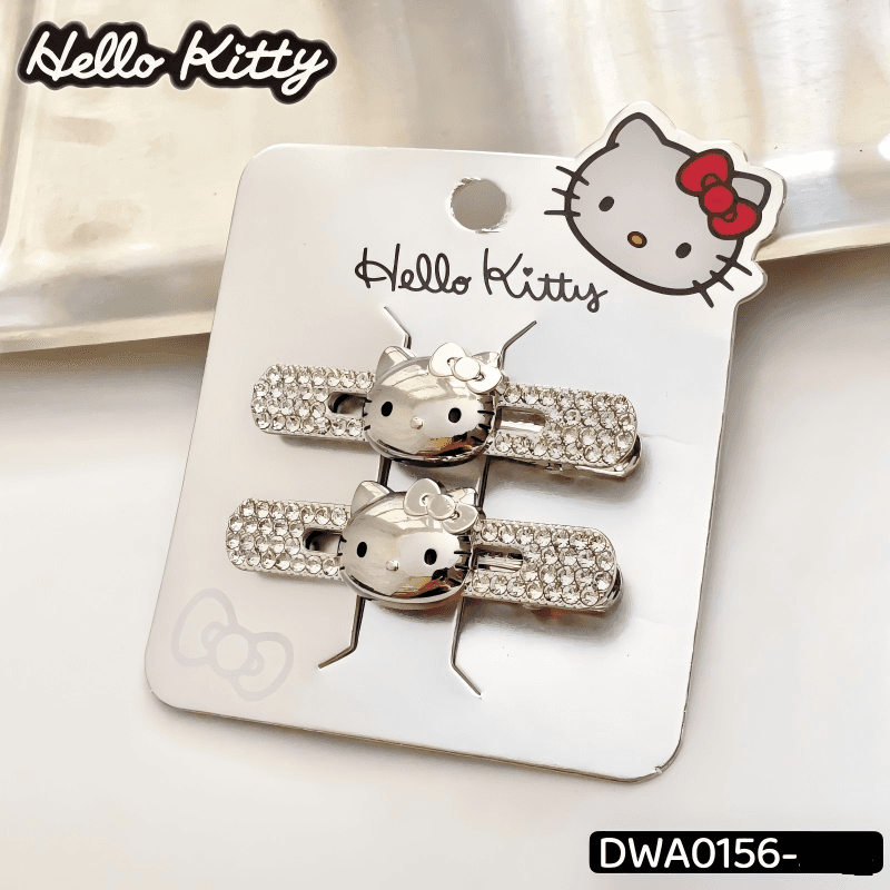 Заколка Санрио Hello Kitty Заколки для волос с металлическим покрытием женские - изображение 2