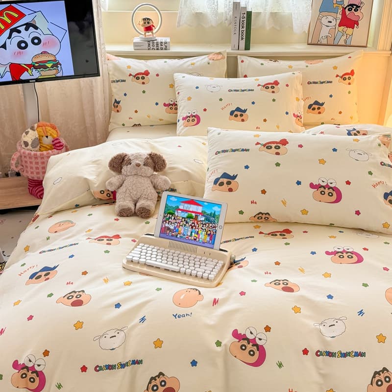 Crayon Shinchan Домашний Одноразовый Наборы Постельного Белья - изображение 3