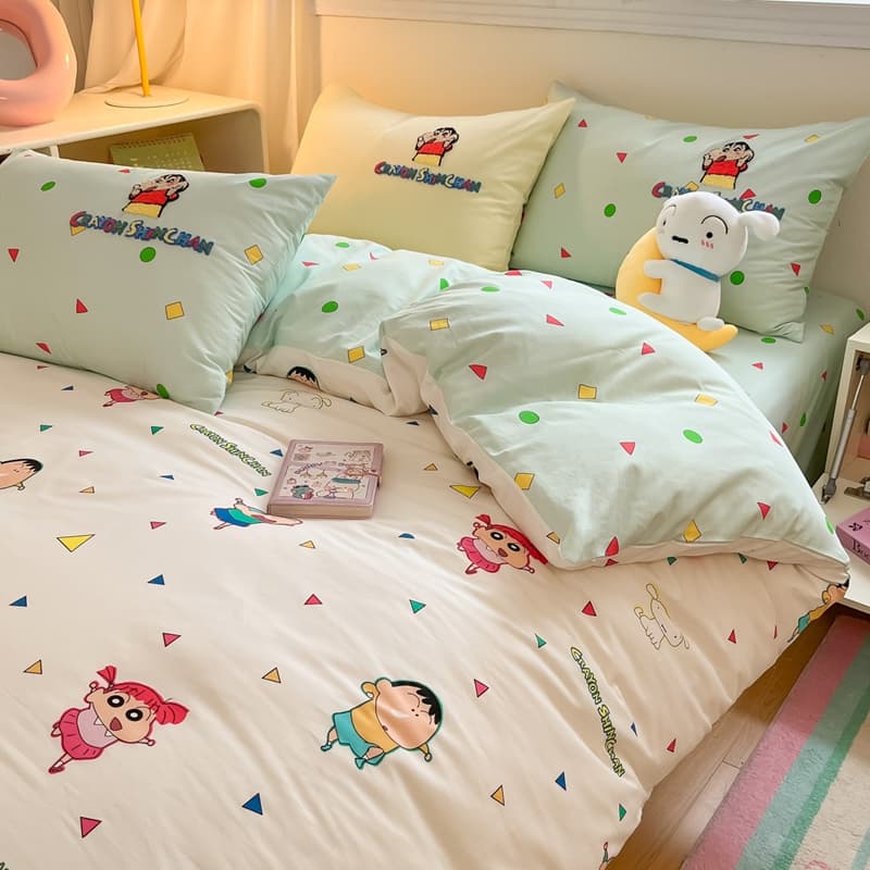 Crayon Shinchan Little Artist Collection Набор постельного белья "Магия Цветов" - изображение 4