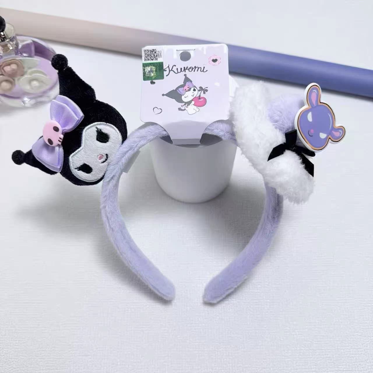 Повязка на голову Санрио HelloKitty Полиэфирное волокно Ободки Женские - изображение 3
