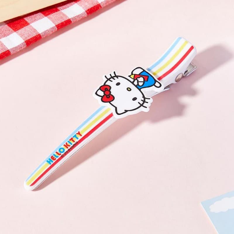 Заколка Sanrio Хелло Китти Мультяшный Красный синий Большой Акрил Заколка для волос Женский - изображение 8