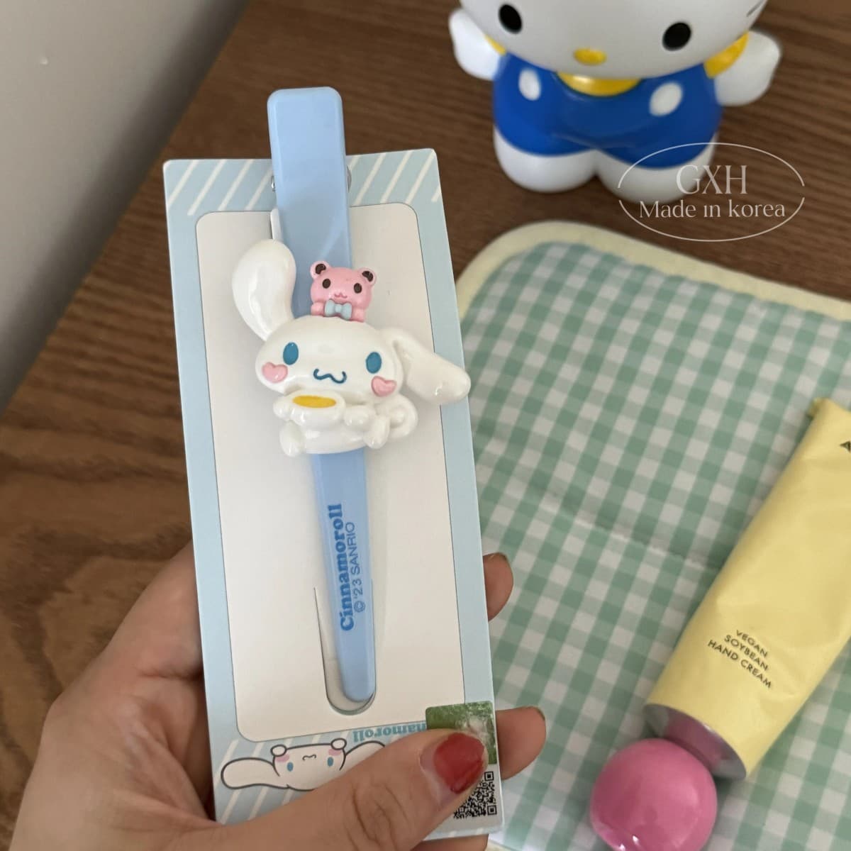 Заколка Санрио Cinnamoroll Pochacco Акриловая заколка для волос клипса Аксессуар для волос Женские - изображение 10