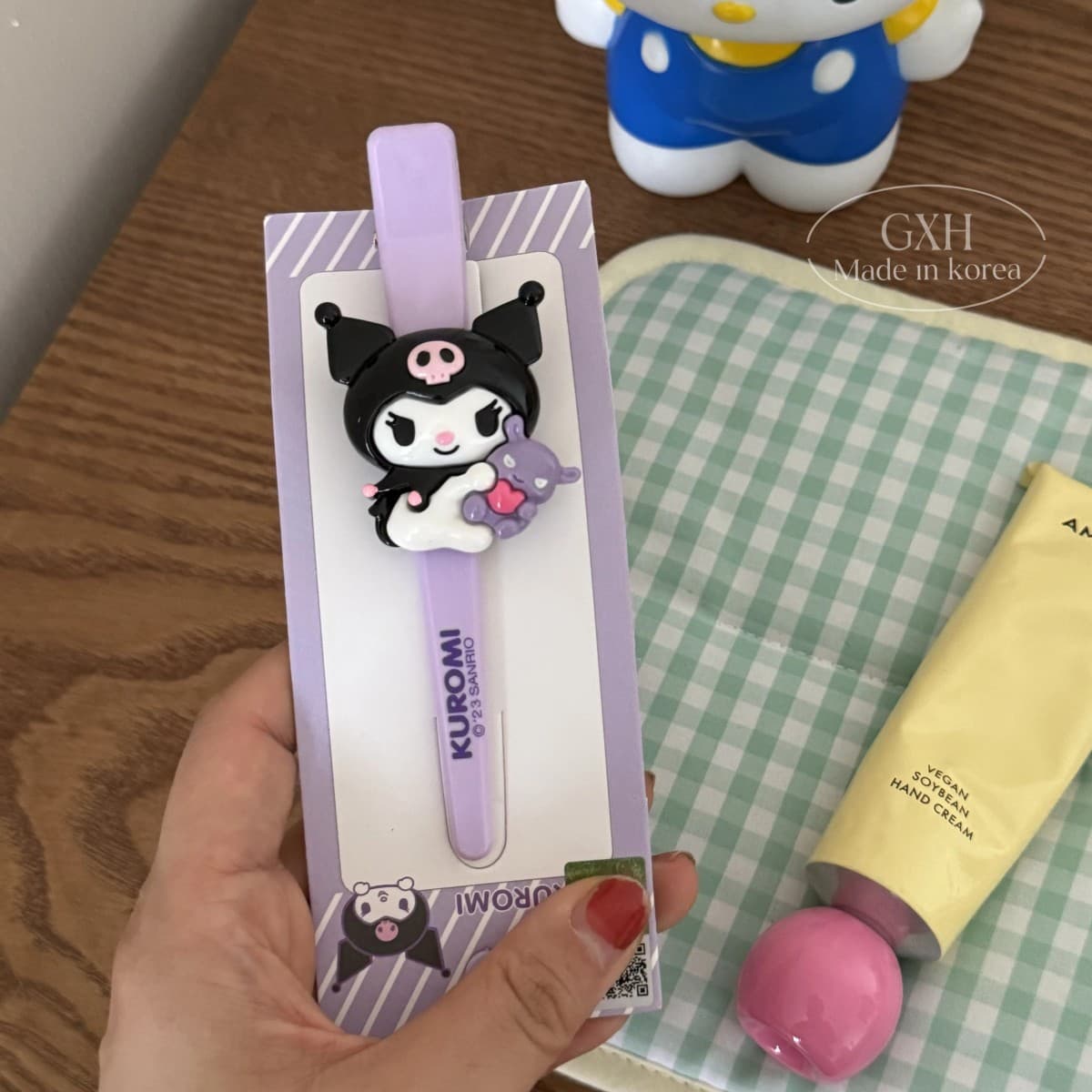 Заколка Санрио Cinnamoroll Pochacco Акриловая заколка для волос клипса Аксессуар для волос Женские - изображение 11