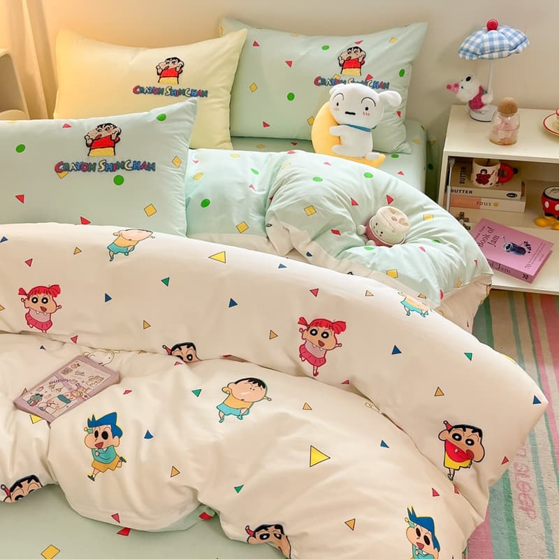Crayon Shinchan Little Artist Collection Набор постельного белья "Магия Цветов" - изображение 5