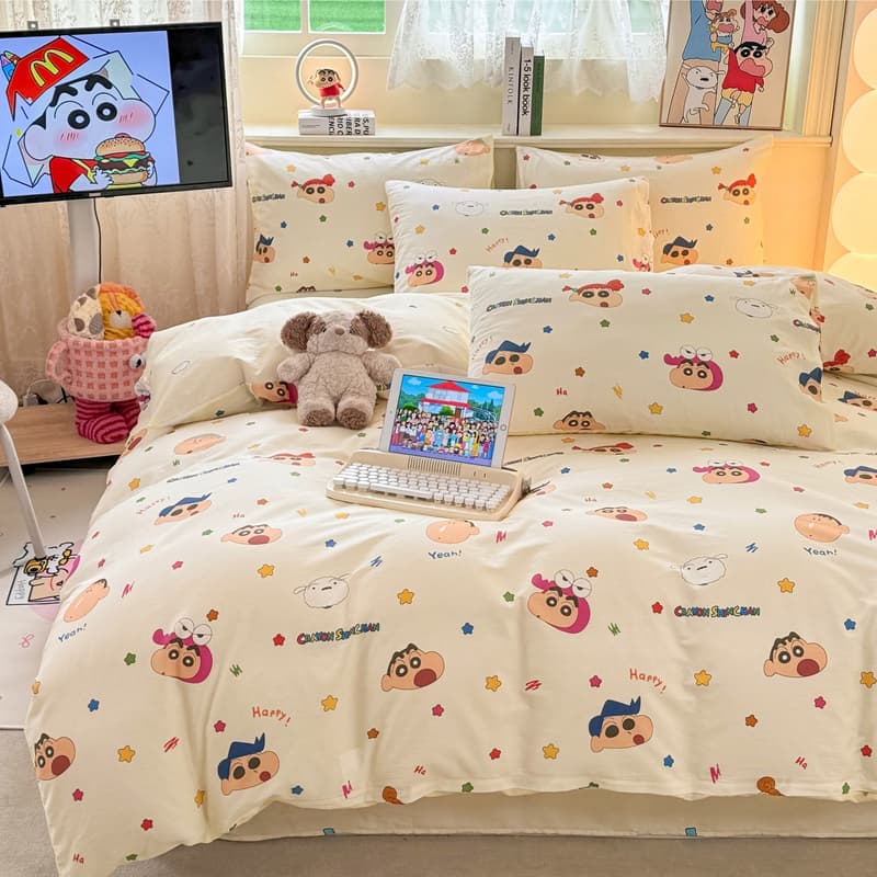 Crayon Shinchan Домашний Одноразовый Наборы Постельного Белья - изображение 4